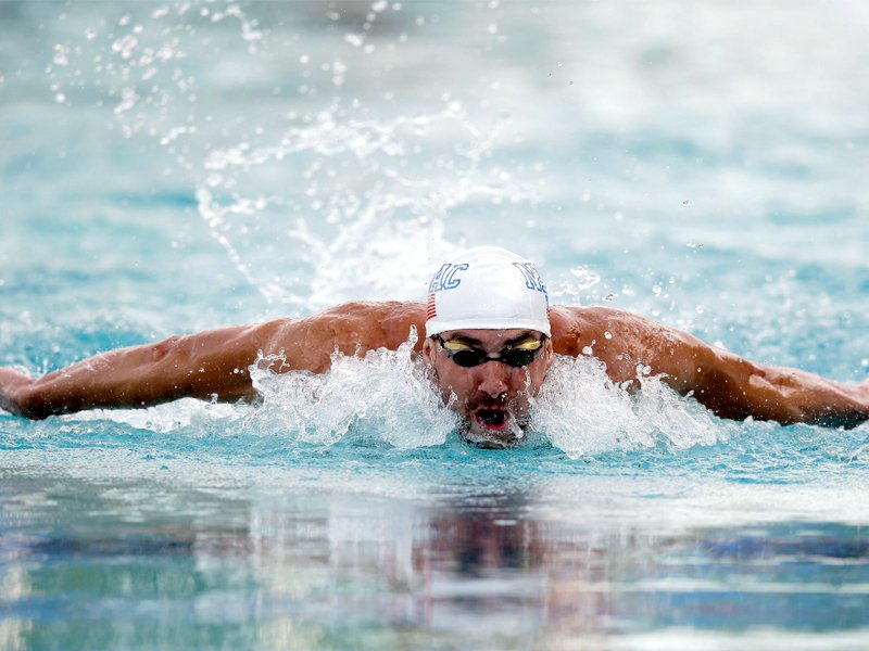 olympian phelps has yet to confirm whether he has his sights set on the 2015 worlds or the 2016 rio games photo afp