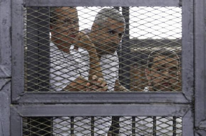 al jazeera journalists jailed in egypt supporters stunned