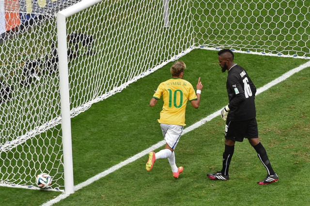 neymar powers brazil into world cup last 16 neymar powers brazil into world cup last 16