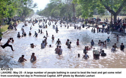 forbidden pleasure swimming banned in ravi and canal