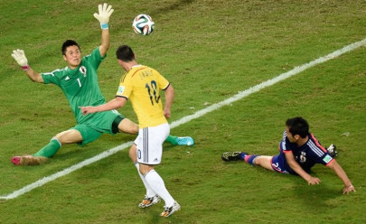 japan sent packing by revamped colombia