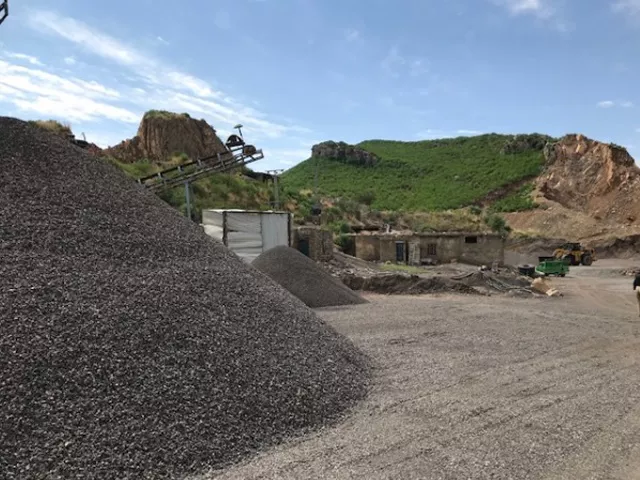 there were however large heaps of fresh gravel lying near the machines so clearly stone crushing was still taking place photo rina saeed khan there were however large heaps of fresh gravel lying near the machines so clearly stone crushing was still taking place photo rina saeed khan