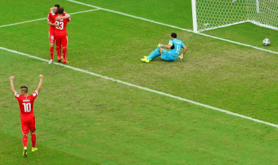 swiss beat honduras to set up messi date