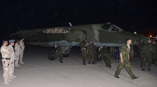 iraq receives russian jets as it takes fight to militants iraq receives russian jets as it takes fight to militants
