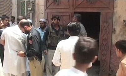 express news bureau chief s house attacked in peshawar