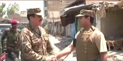 operation zarb e azb coas visits troops on front lines