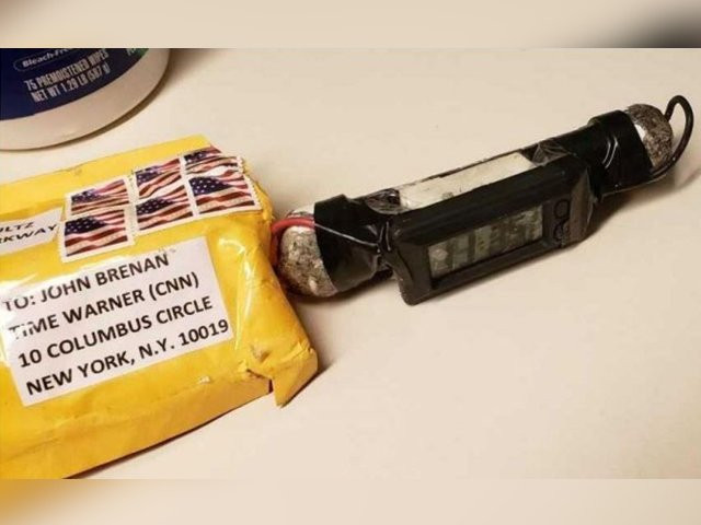 the image of a package sent to cnn on october 24 2018 shows a rudimentary explosive wrapped in electrical tape with a digital timer attached photo abc news the image of a package sent to cnn on october 24 2018 shows a rudimentary explosive wrapped in electrical tape with a digital timer attached photo abc news