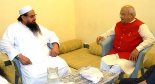 meeting between hafiz saeed indian journalist causes uproar meeting between hafiz saeed indian journalist causes uproar