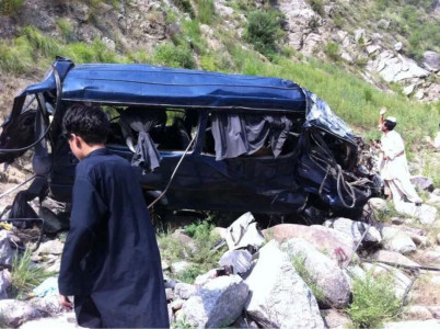 13 killed in road accident in battagram