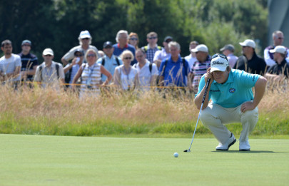 british open coetzee relishes short stay atop leaderboard