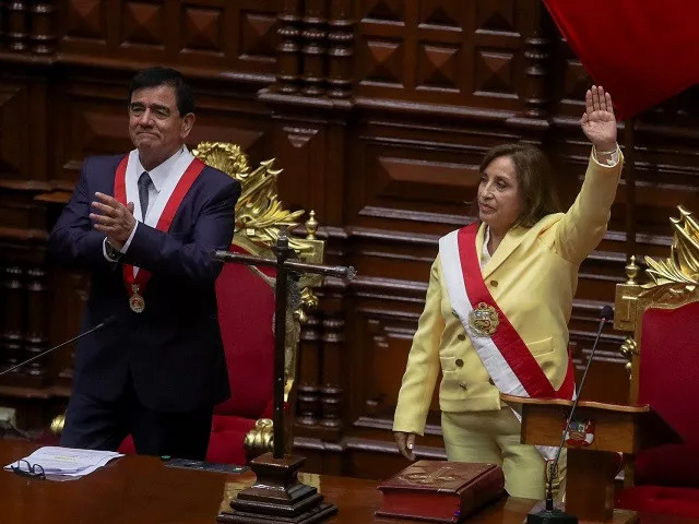 peru s vice president dina boluarte who was called on by congress to take the office of president after the legislature approved the removal of president pedro castillo in an impeachment trial attends her swearing in ceremony in lima peru december 7 2022 photo reuters peru s vice president dina boluarte who was called on by congress to take the office of president after the legislature approved the removal of president pedro castillo in an impeachment trial attends her swearing in ceremony in lima peru december 7 2022 photo reuters