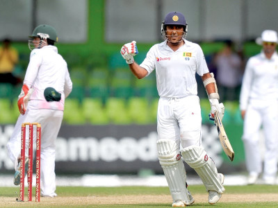 2nd test jayawardene century takes sri lanka to 305 5
