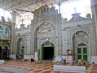 a popalzai lune the writing on qasim khan mosque s walls