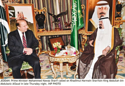 royal audience pm nawaz calls on saudi king