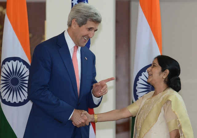 kerry says us excited about india s new pm modi kerry says us excited about india s new pm modi