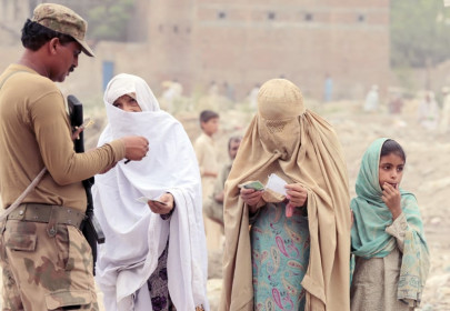 without nics women barred from aid centres without nics women barred from aid centres