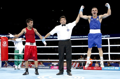 commonwealth games waseem clinches silver in men s boxing final loses out on gold commonwealth games waseem clinches silver in men s boxing final loses out on gold