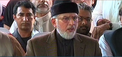 qadri slams govt for harassing transporters
