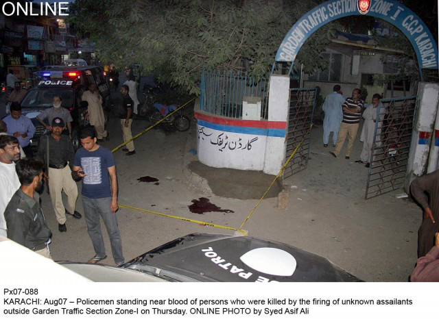 police constable among five dead in the city police constable among five dead in the city