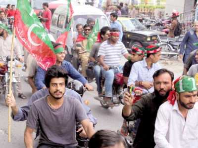 full steam ahead pti supporters determined to make it to islamabad