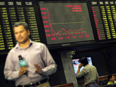 at the bourse uncertainty rocks kse