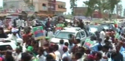 sindh punjab border sealed off to keep pti convoys out sindh punjab border sealed off to keep pti convoys out