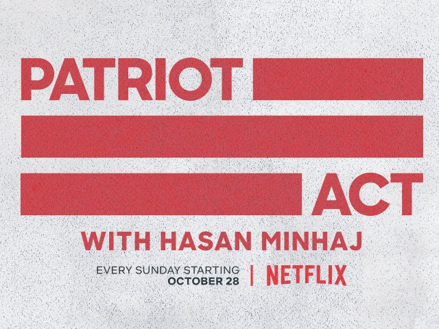 patriot act with hasan minhaj brown voices are finally being heard