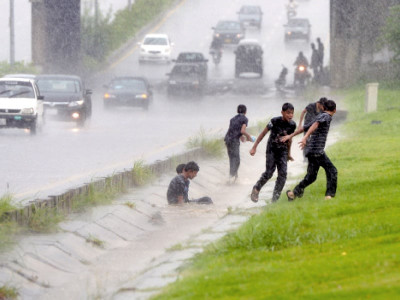 drenched aug 14 downpour on independence day