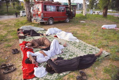 night in the capital pti workers from k p unhappy at party leaders apathy