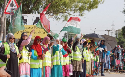 female factor pat pti women soldier on with roadfest female factor pat pti women soldier on with roadfest