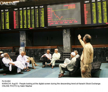 market watch political clouds hover over kse