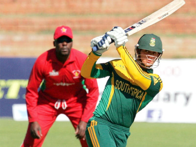 2nd odi de kock equals record as proteas beat zimbabwe