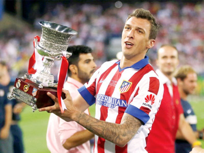 spanish super cup mandzukic ends real s hopes of six trophies