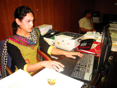transcending genders working as a clerk at the commissioner s office eraj aftab wants true gender equality