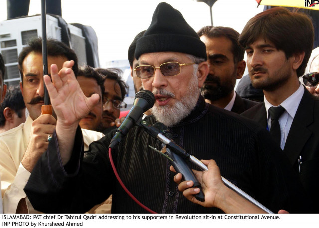 inqilab march qadri defends his demands as constitutional