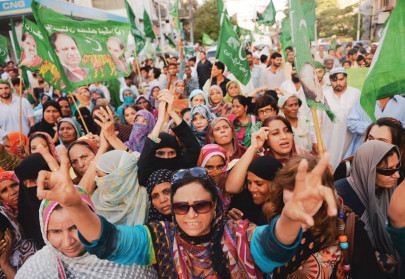 counter demonstrations pml n allies flex their muscles counter demonstrations pml n allies flex their muscles