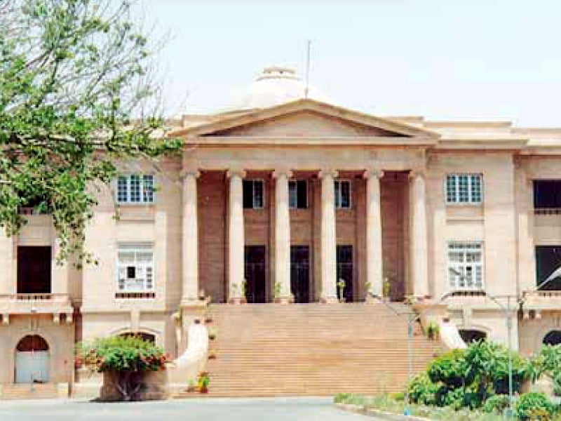 a file photo of the sindh high court building