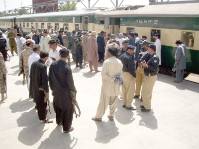 targeted again ied explodes inside pindi bound jaffar express