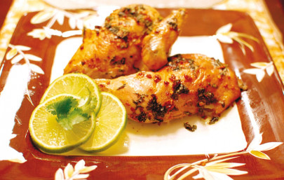 recipe of the week spicy garlic lime chicken