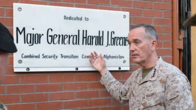 isaf honours slain major general by dedicating building in his name