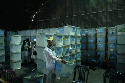 afghan election in crisis as candidate pulls out of audit