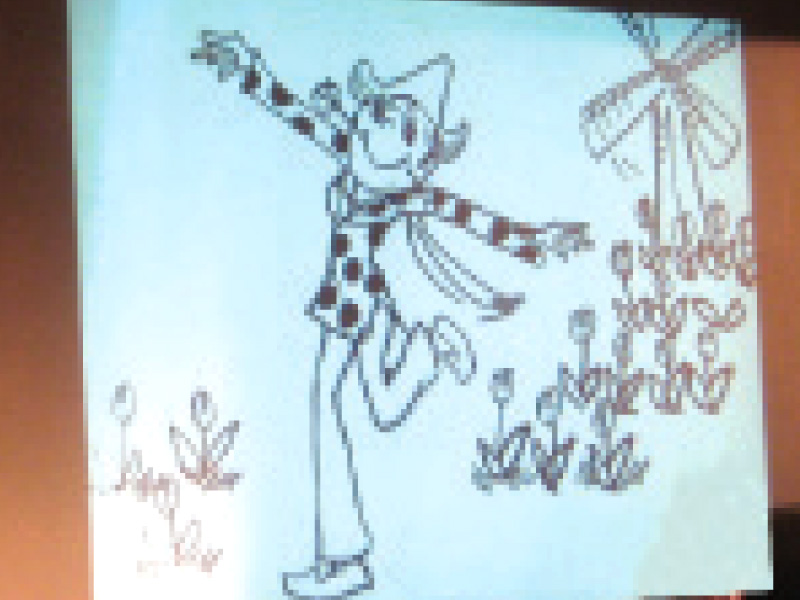 peace and justice students participate in global cartoon competition