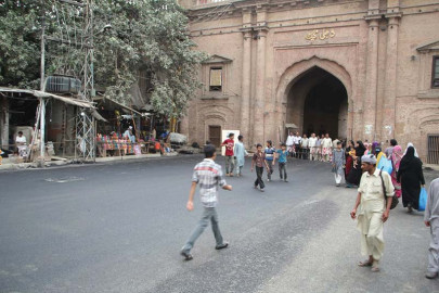 antiquated edifice restoration of delhi gate completed antiquated edifice restoration of delhi gate completed