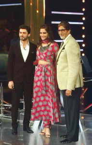 100happydays fawad khan sonam kapoor on kon banay ga crorepati 100happydays fawad khan sonam kapoor on kon banay ga crorepati