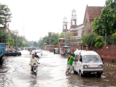 monsoon spell heavy rainfall floods parts of city