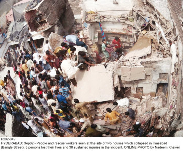 tragedy nine dead as two buildings collapse tragedy nine dead as two buildings collapse