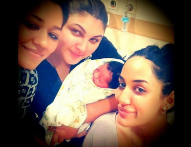 motherhood mathira welcomes a baby boy