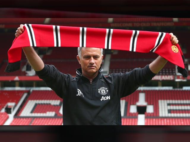 manchester united manager jose mourinho during his introduction to the media at old trafford on july 5 2016 in manchester england photo getty