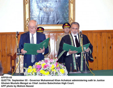 as justice faez isa is elevated to sc justice ghulam mustafa mengal takes up reins of bhc