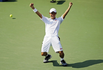 nishikori sets up shock us open clash with cilic nishikori sets up shock us open clash with cilic